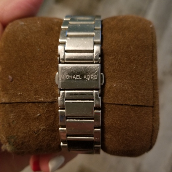 Mk Silver watch